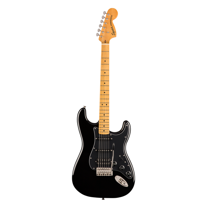 Guitarra Eléctrica Squier Classic Vibe 70S Stratocaster HSS con mástil de Maple -Black