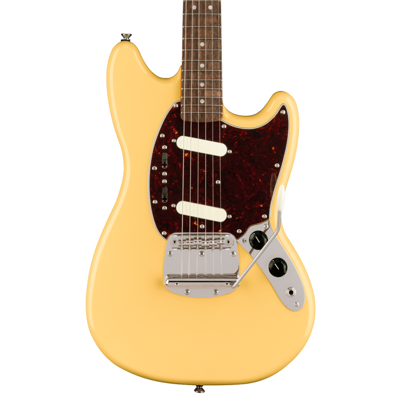 Guitarra Eléctrica Squier Classic Vibe 60S Mustang con mástil de Laurel - Vintage White