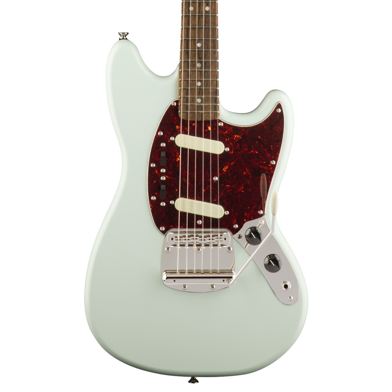Guitarra Eléctrica Squier Classic Vibe 60S Mustang con mástil de Laurel -Sonic Blue
