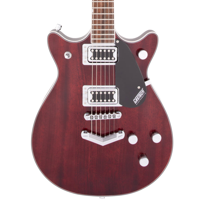 Guitarra Eléctrica Gretsch G5222 Electromatic Double Jet BT con V-Stoptail con mástil de laurel - Walnut Stain