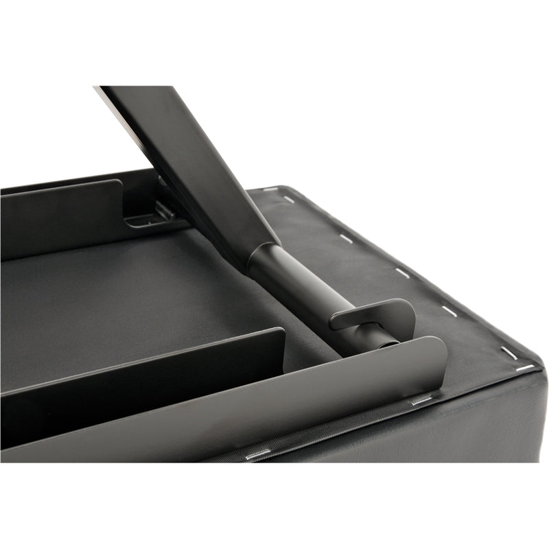 Banqueta para teclado Quik Lok BX-8 Pequeña con cojín extra grueso de vinilo