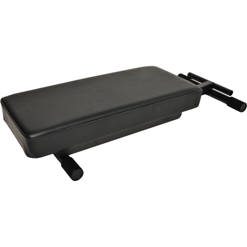 Banqueta para teclado Quik Lok BX-8 Pequeña con cojín extra grueso de vinilo