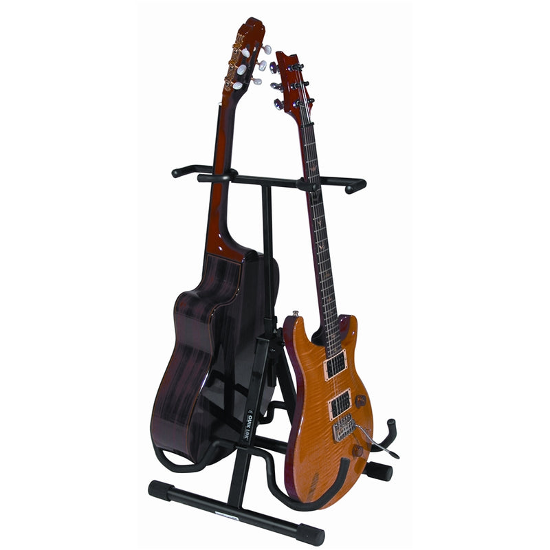 Soporte doble universal para guitarra acústica/eléctrica Quik Lok QL/694