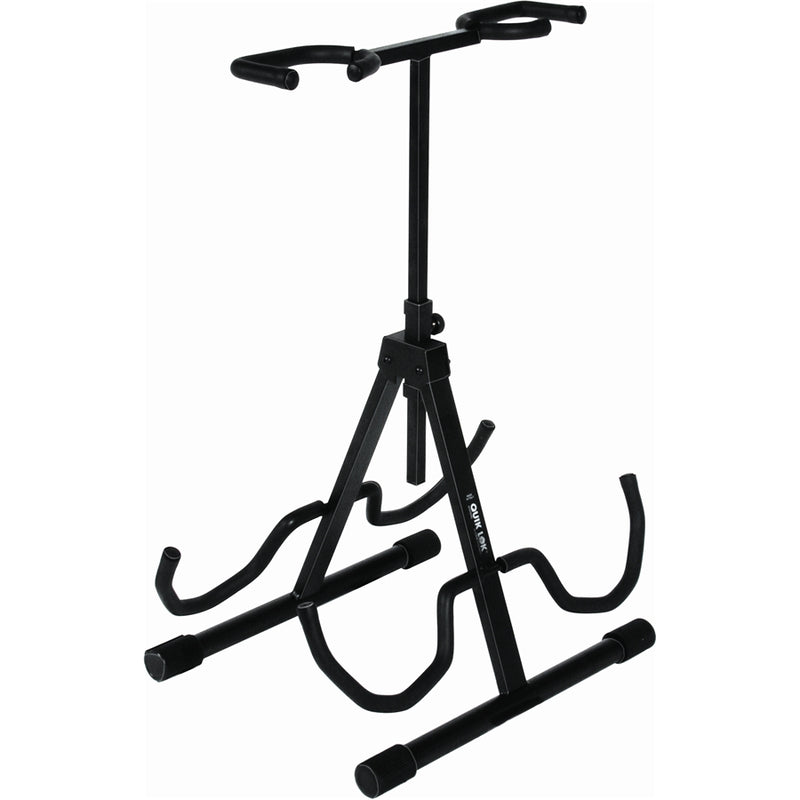 Soporte doble universal para guitarra acústica/eléctrica Quik Lok QL/694