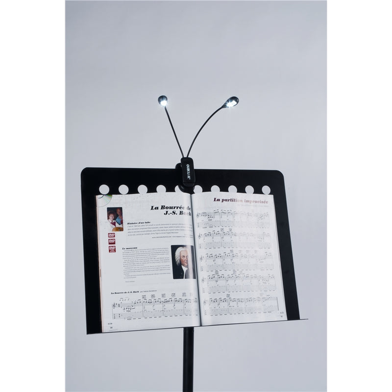 Luz de clip Quik Lok MS/22LED de 4 LED para atriles