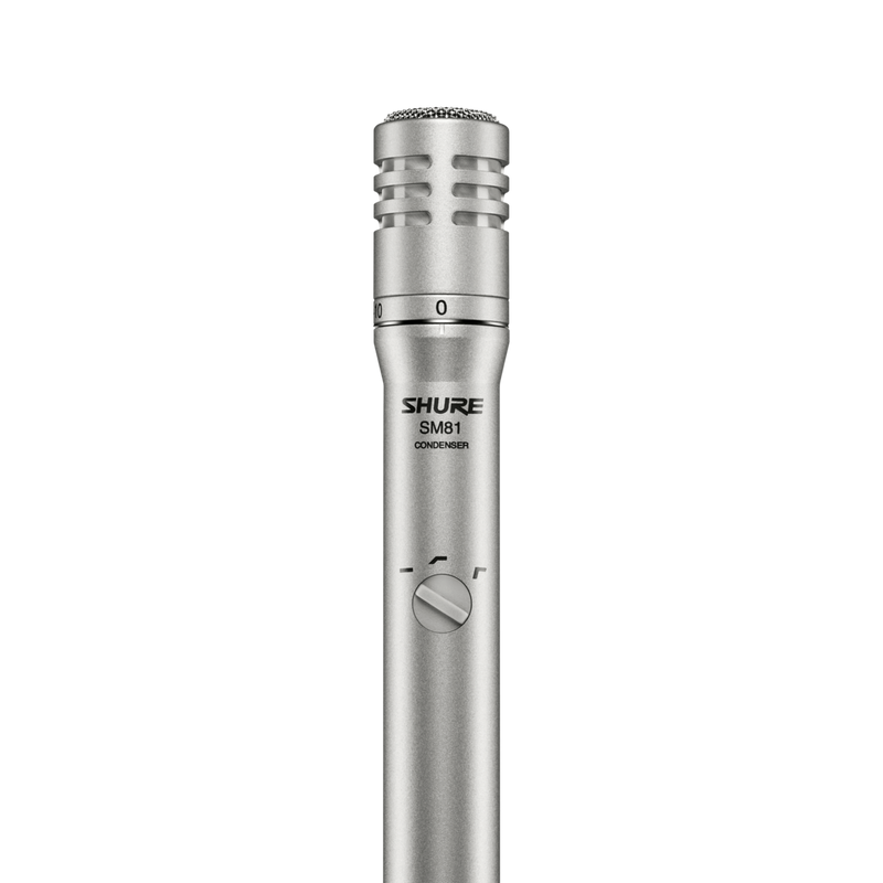 Micrófono Shure alámbrico SM81-LC