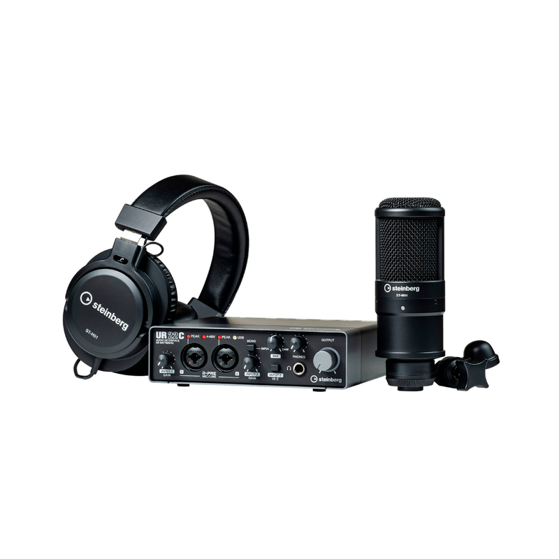 Pack de grabación Steinberg UR22C R Pack