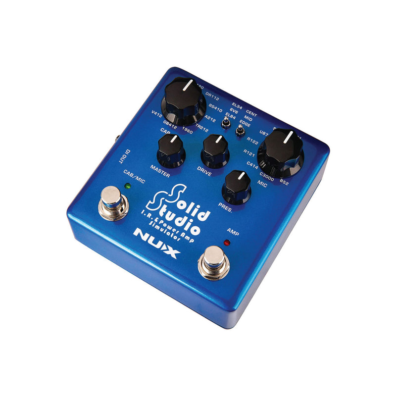 Pedal NUX Solid Studio Simulador de Amplificador (NSS-5)