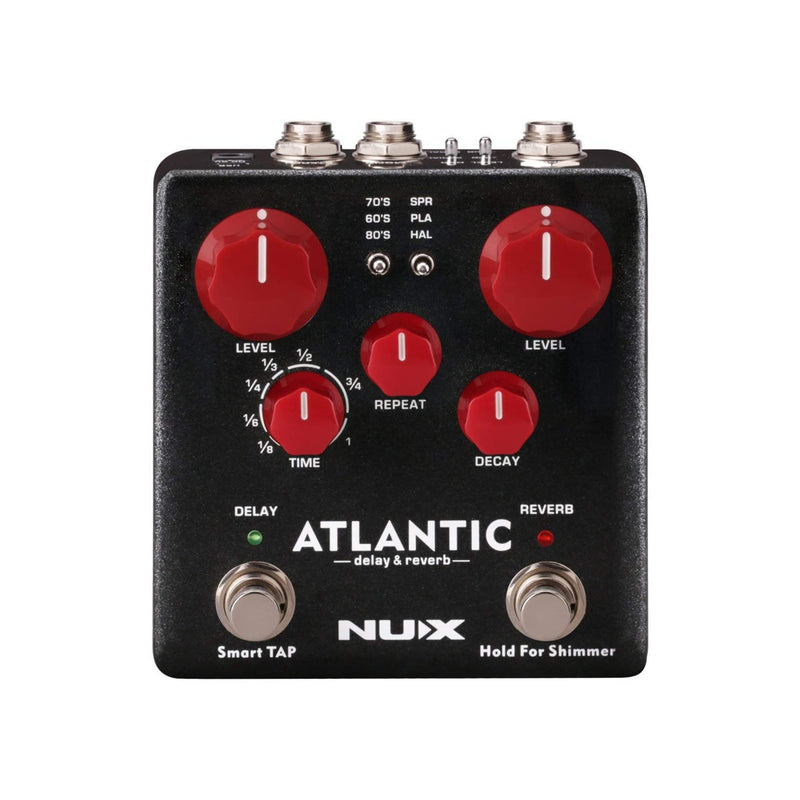 Pedal de Delay y Reverb NUX Atlantic (NDR-5)
