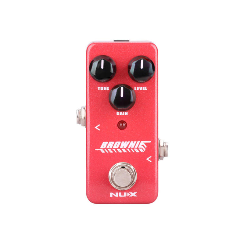 Pedal de Distorsión NUX Serie Mini Core Brownie (NDS-2)