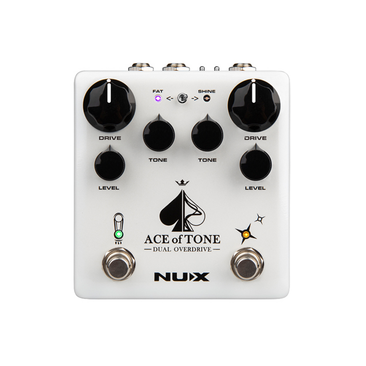 NUX ACE of TONE NDO-5 デュアルオーバードライブペダル Pedal NUX Ace of Tone (NDO-5)Music Market