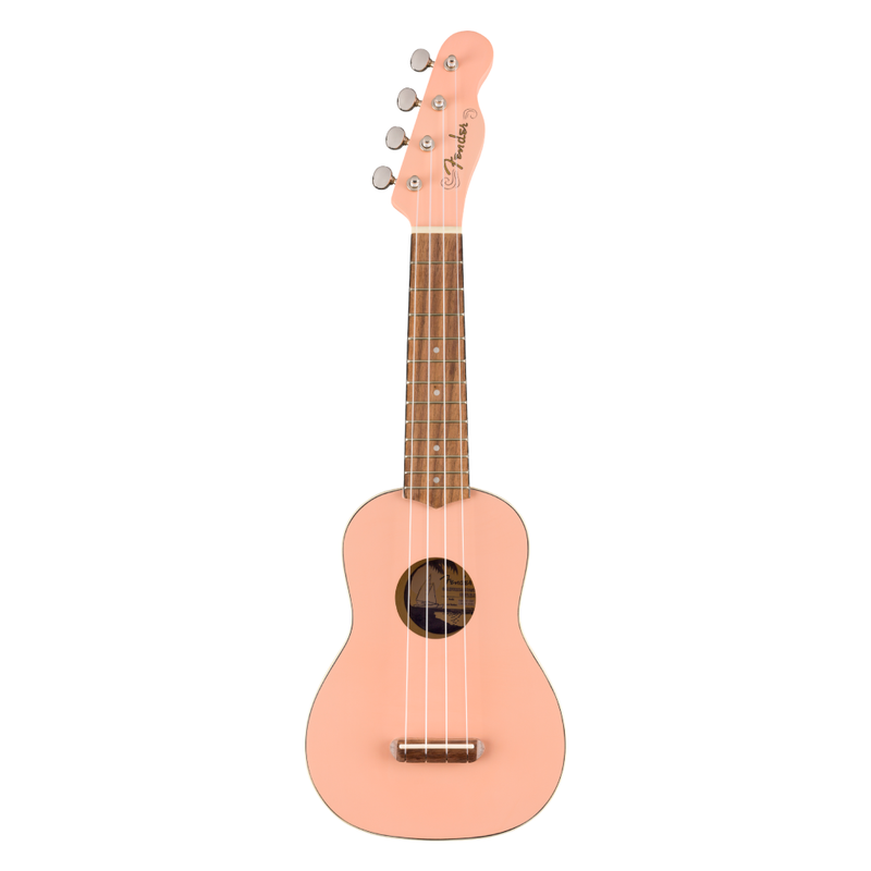 Ukulele Fender Venice Soprano Shell Pink