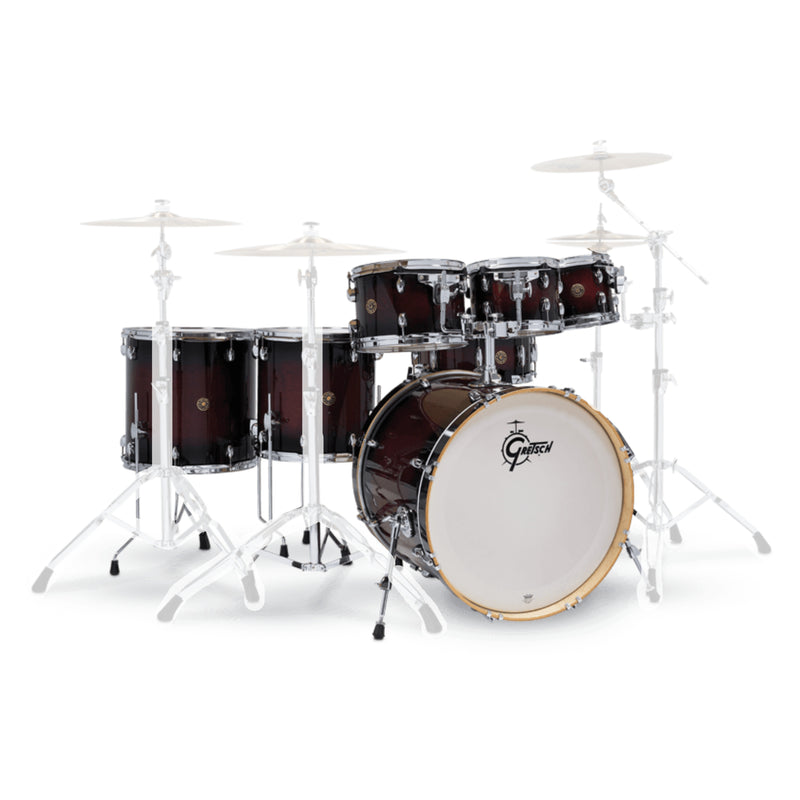Batería Acústica Gretsch Catalina Maple de 7 piezas Deep Cherry Burst - CM1-E826P-DCB