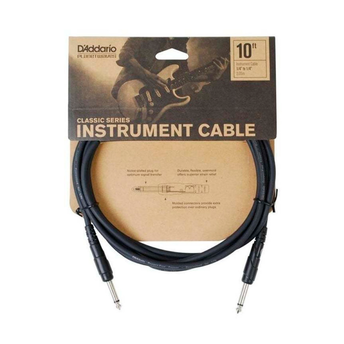 Cable Conexión Planet Waves PW-CGT-10 10' Classic Series 1/4" Inst Cable- 3 Mtrs