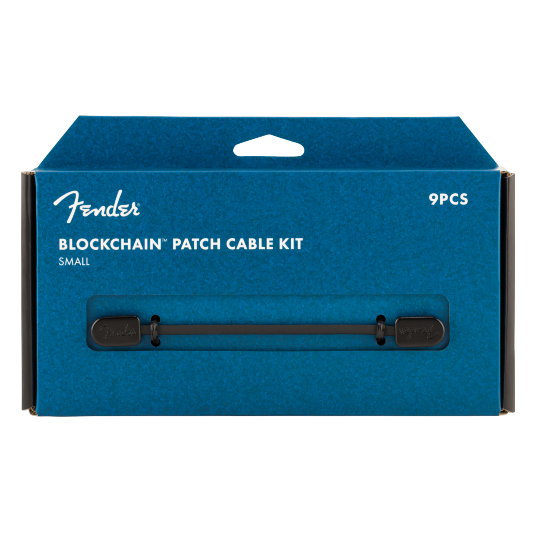 Kit de cables Fender Blockchain Patch - Black - Small