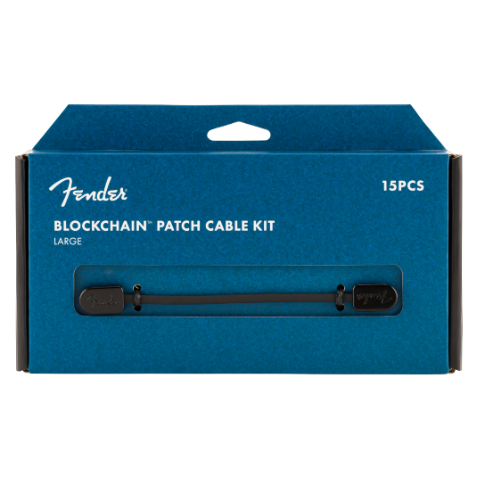 Kit de cables Fender Blockchain Patch - Black - Large