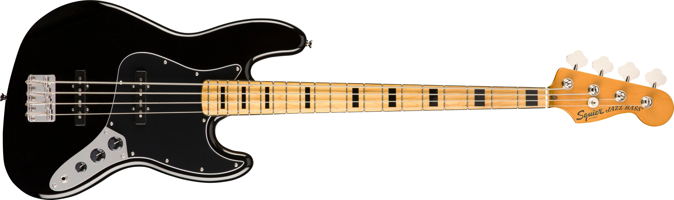Bajo Eléctrico Squier Classic Vibe 70S Jazz Bass Mástil de Maple-Black