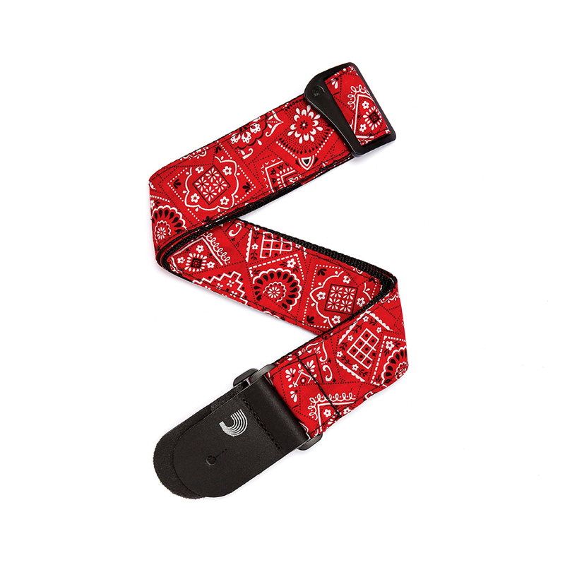 Correa Planet Waves 50G02 50mm Strap Bandana Red