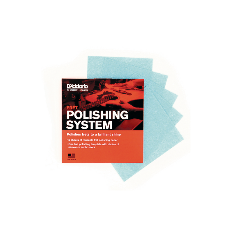 Kit de pulido de trastes D'Addario - PW-FRP