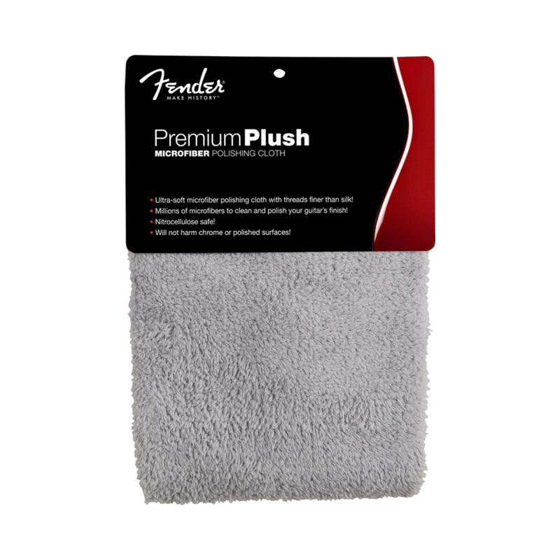 Paño de microfibra Fender Premium Plush Microfiber Polishing Cloth - Gris