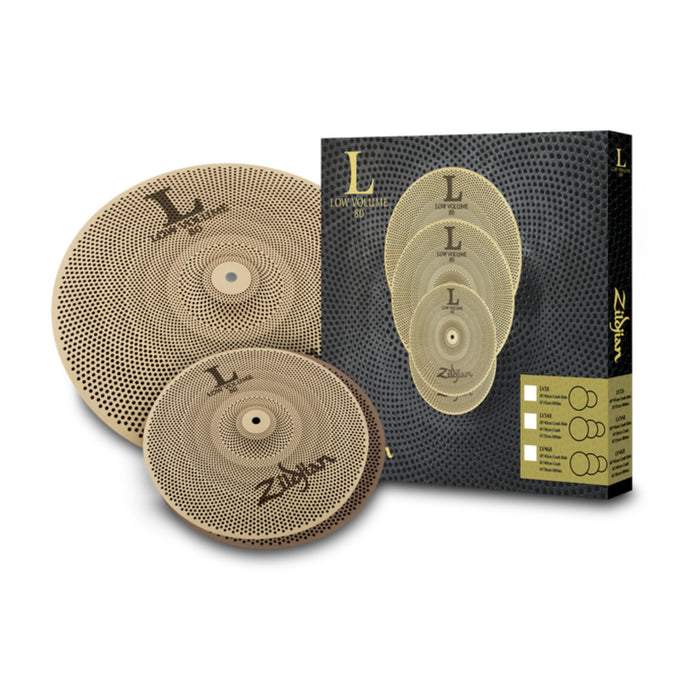 Pack de Platillos Zildjian Low Volume L80 (13''/18'')