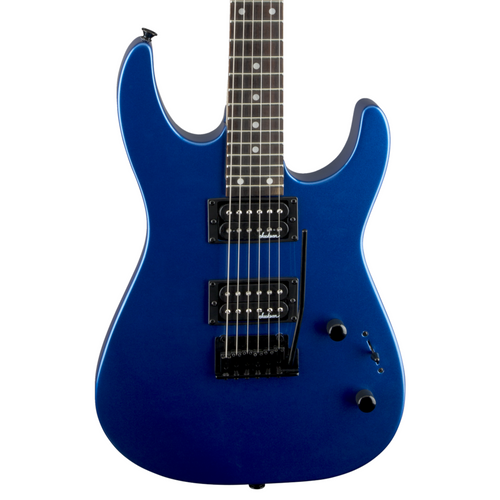 Guitarra Eléctrica Jackson JS Series Dinky™ JS12 con diapasón de Amaranto - Metallic Blue