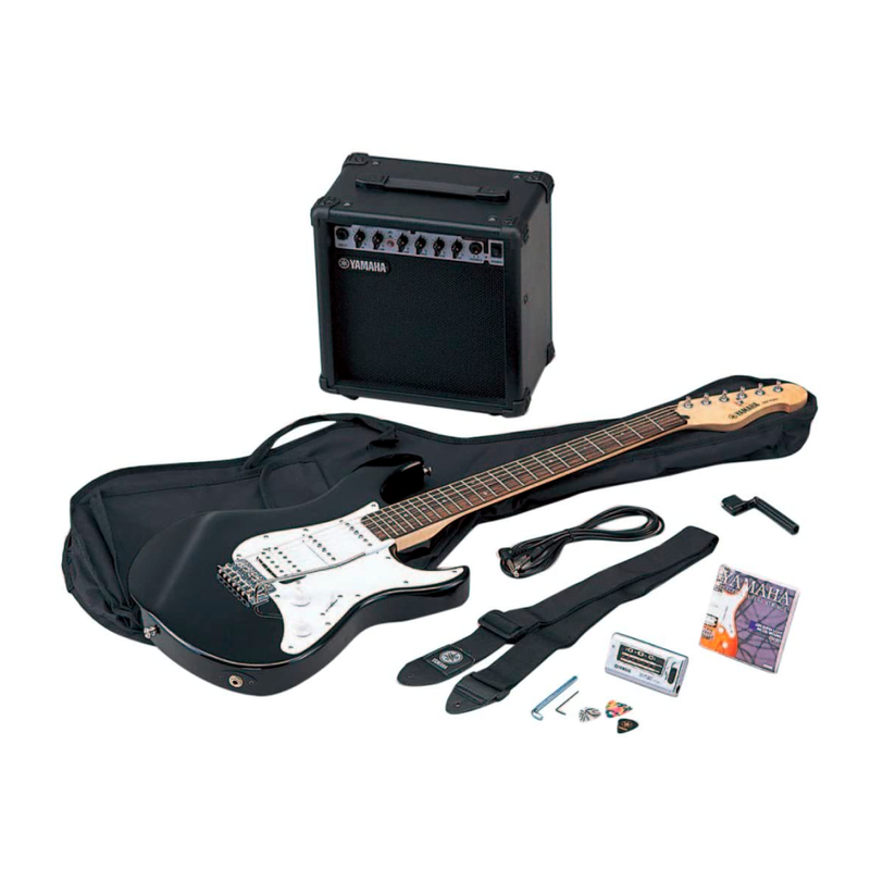 Pack de Guitarra Eléctrica Yamaha Gigmaker EG112GPII - Black