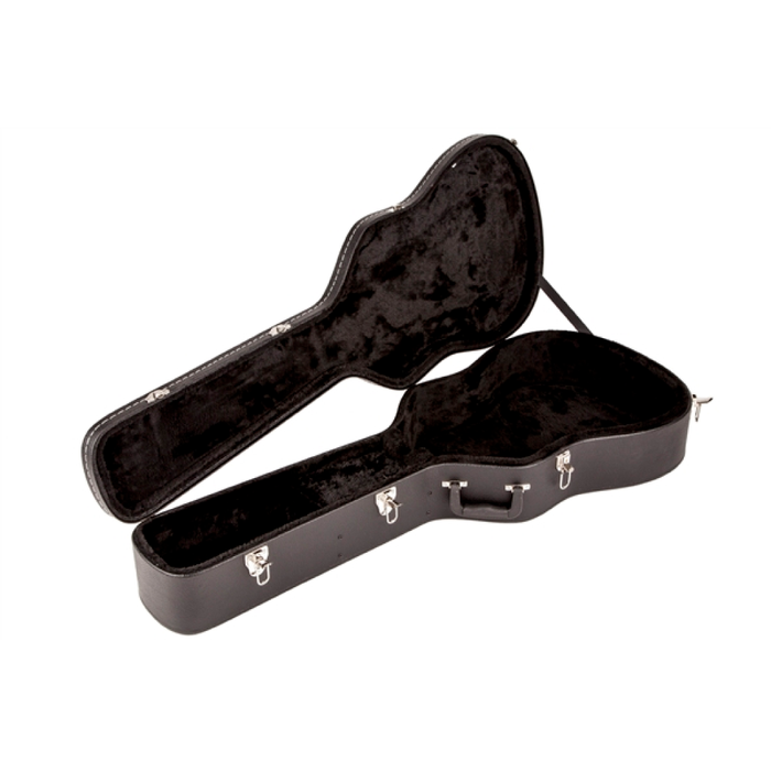 Case para Guitarra Fender Acústica Flat Top Dreadnounght Black