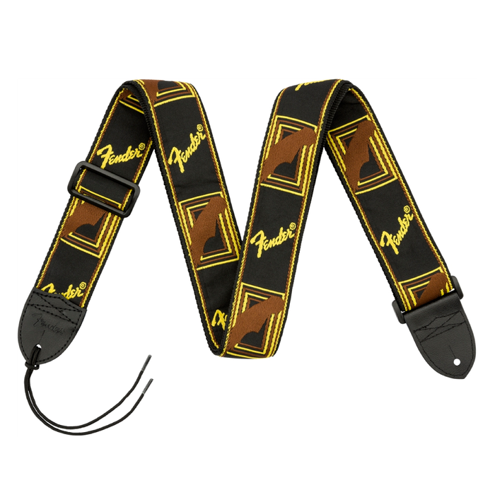 Correa Fender Weighless™ 2" Monogrammed, Black/Yellow/Brown