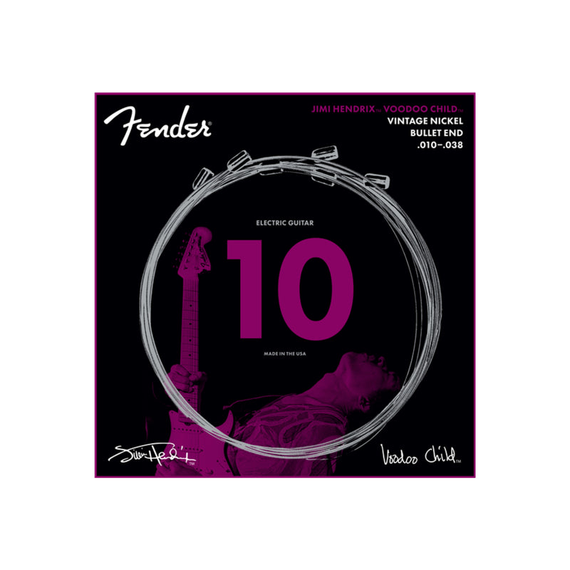 Cuerda Fender Hendrix Vodoo Child Bullet Nickel 10-38