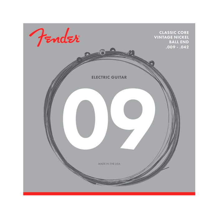 Cuerda Fender para guitarra eléctrica Classic Core Nckl 155L 9-42 Ball