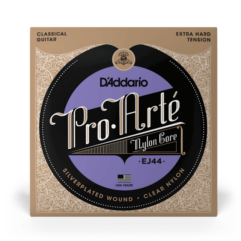 Cuerdas D'Addario para Guitarra de Nylon Pro Arté EJ44 Extra Hard Tension