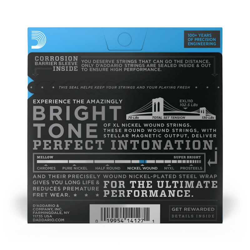 Cuerda D'Addario para Guitarra eléctrica EXL-110