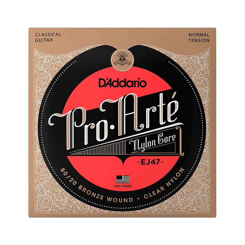 Cuerdas D'Addario para Guitarra de Nylon Pro Arté EJ47 Normal Tension