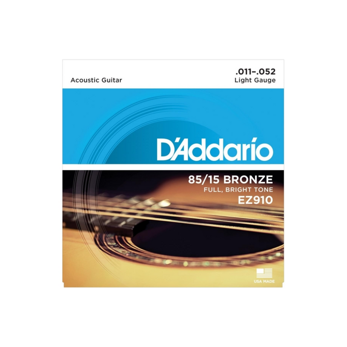 Cuerdas para guitarra acústica D'Addario EZ910