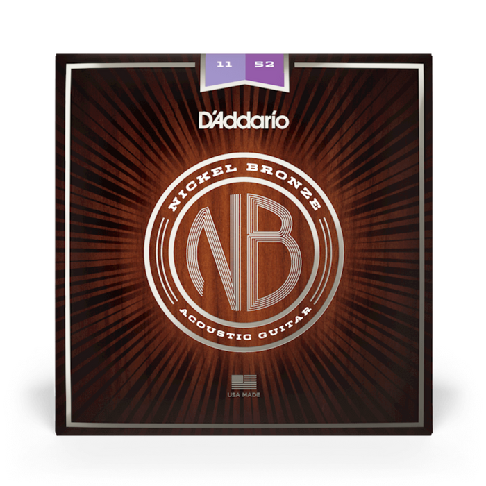 Cuerda D'Addario para Guitarra Acústica NB1152 Nickel Bronze