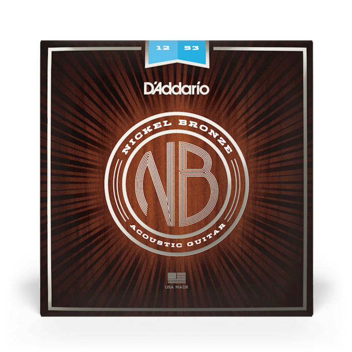 Cuerda para Guitarra Acústica D'Addario NB1253 Nickel Bronze