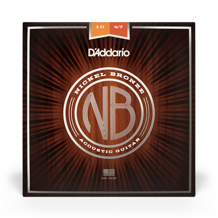 Cuerda D'Addario para Guitarra Acústica NB1047 Nickel Bronze X-Lite