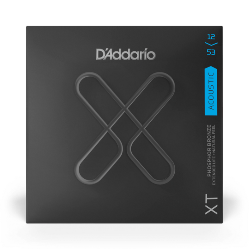 Cuerdas D'Addario para Guitarra Acústica XTAPB1253 Phosphor Bronze Calibre 0.012 - 0.053