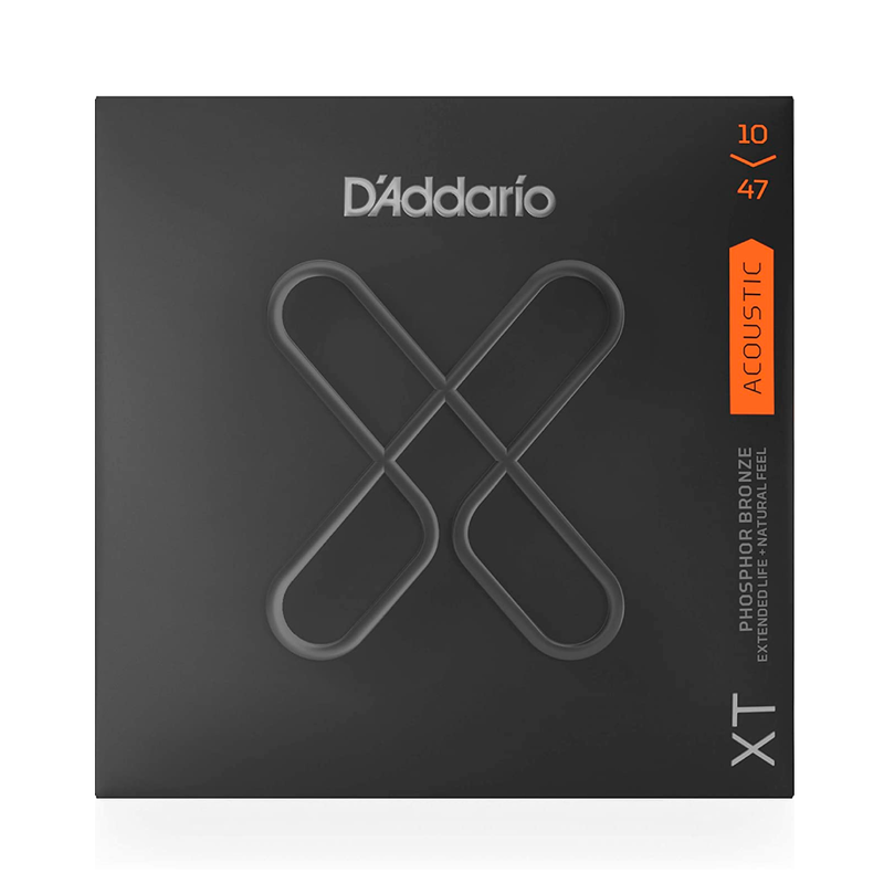 Cuerdas D'Addario para Guitarra Acústica XTAPB1047 XT Phosphor Bronze Calibre 0.010 - 0.047