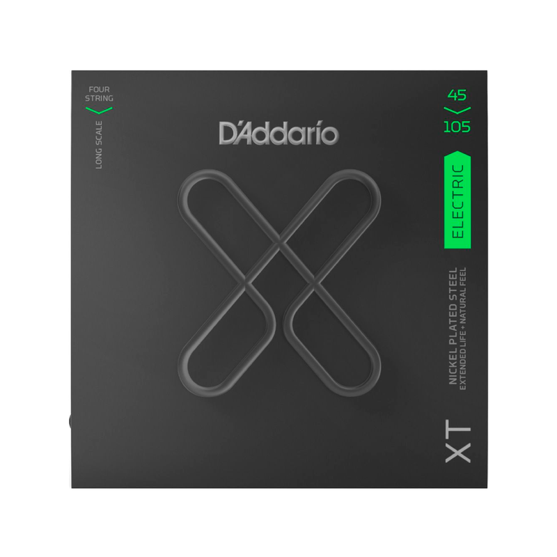 Cuerdas D'Addario para Bajo Eléctrico XTB45105 Nickel Plated Steel Calibre 0.045 - 0.105