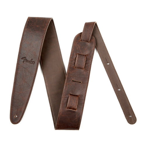 Correa Fender de cuero Artisan Crafted 2.5'' - Marrón