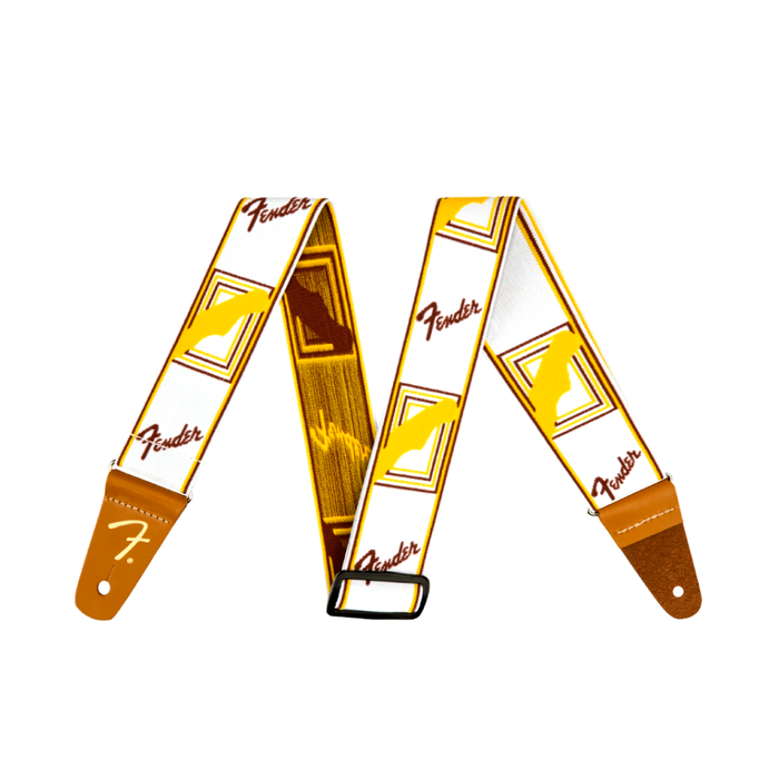 Correa Fender Weighless™ 2" Monogrammed, White/Brown/Yellow
