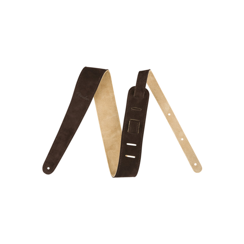 Correa Fender 2'' de gamuza reversible - Brown/Tan