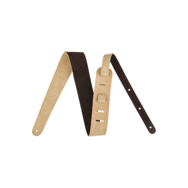 Correa Fender 2'' de gamuza reversible - Brown/Tan