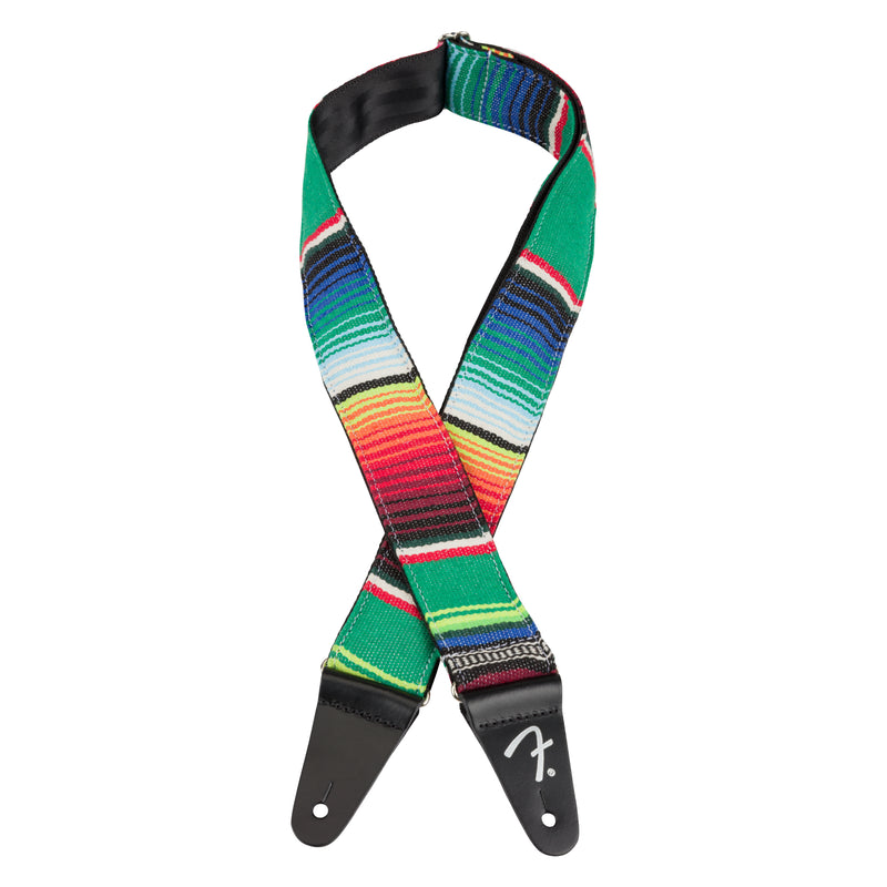 Correa Fender Serape Strap 2'' - Green Multi