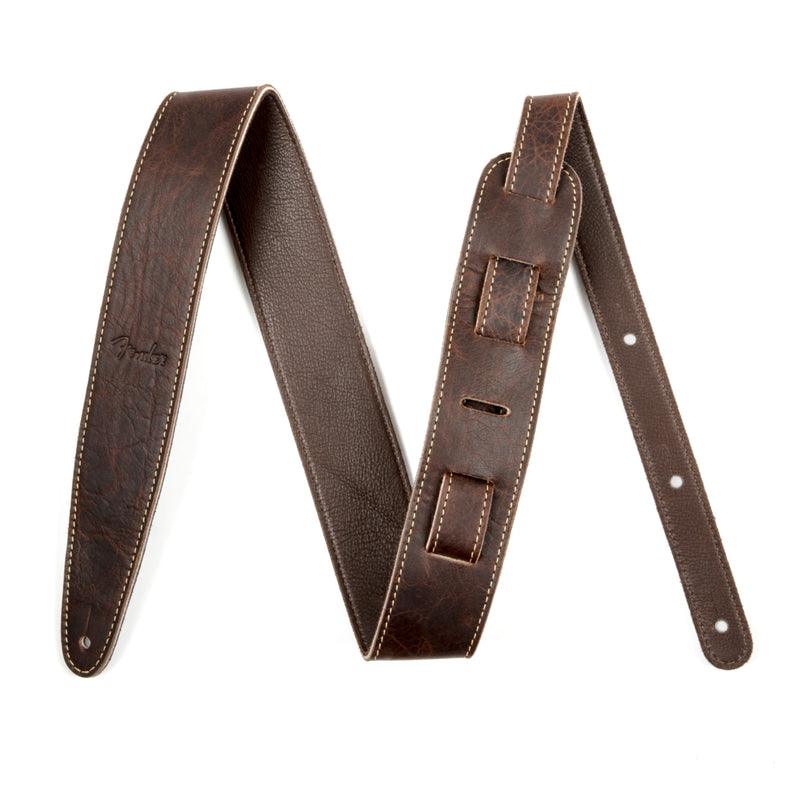 Correa Fender de cuero Artisan Crafted 2'' - Marrón