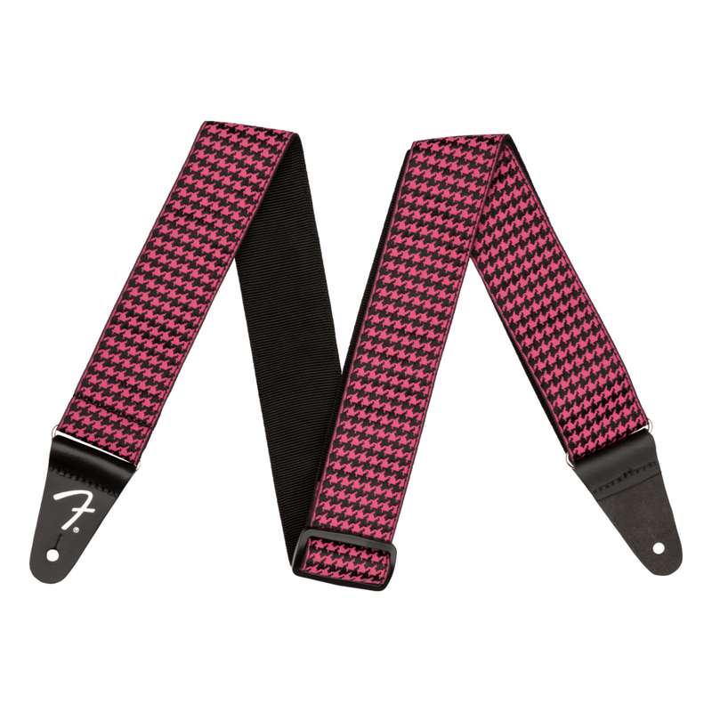 Correa Fender 2'' Houndstooth Jacquard Strap - Pink