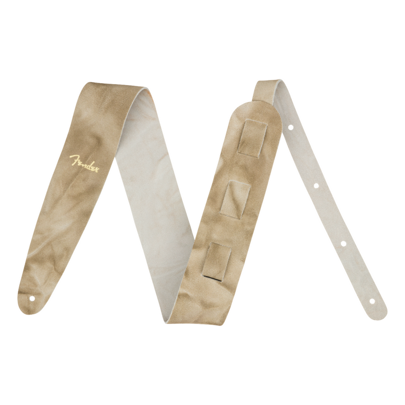 Correa Fender 2'' Tie Dye Leather Strap - Natural