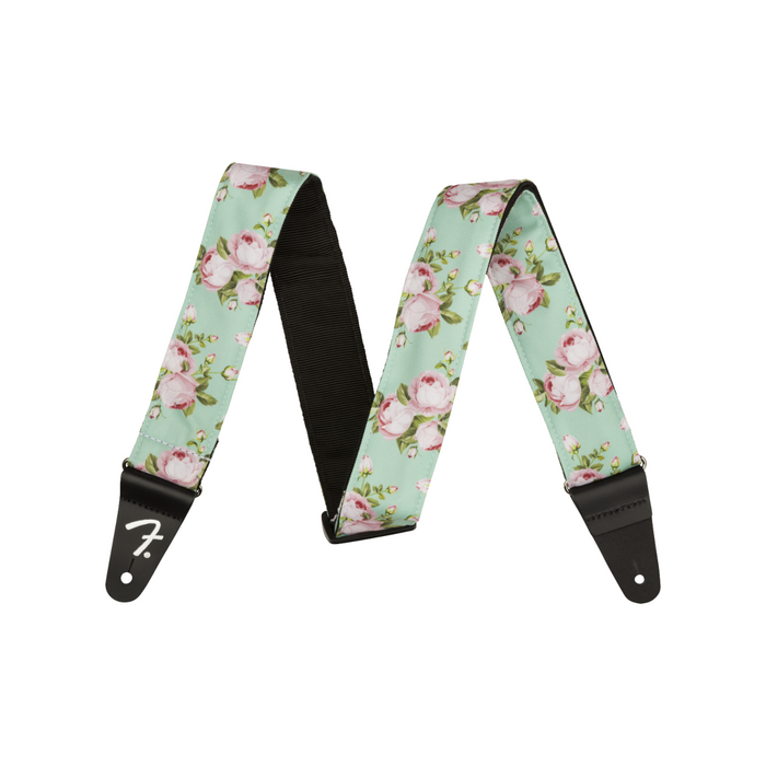 Correa Fender 2'' Floral Strap - Surf Green